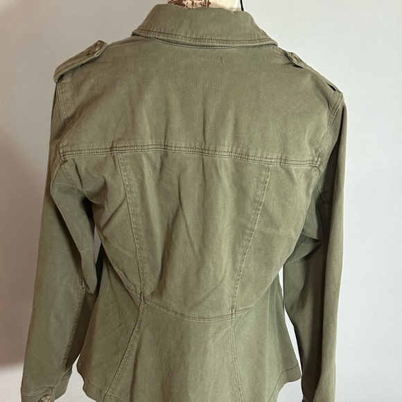 Torrid Utility Jacket in Olive New with tags. Med/ Large 10 - Picture 6 of 8